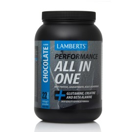 Lamberts Performance All In One Πρωτεΐνη Ορού Γάλακτος με Κρεατίνη & Γεύση Σοκολάτα 1.45kg