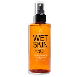 YOUTH LAB - Wet Skin Sun Protection For Face & Body SPF50 Dry Touch Tanning Oil | 200ml