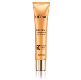 LIERAC - Sunissime BB Fluide Protective Global Anti-Aging Golden Face & Decollete SPF50 | 40ml