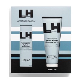 LIERAC - Promo Homme Energizing Gel Ενυδατική Κρέμα Προσώπου 50ml & Αφρόλουτρο 200ml