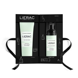 LIERAC - Promo Pack The Scrub Mask Prebiotics Complex (75ml) & ΔΩΡΟ The Cleansing Foam with Prebiotics Complex (50ml)
