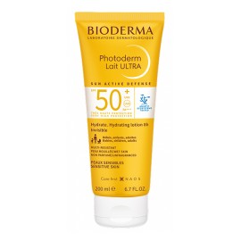 Bioderma Photoderm Lait Ultra SPF50+, Αντηλιακό Γαλάκτωμα Υψηλής Προστασίας Για Πρόσωπο & Σώμα 200ml