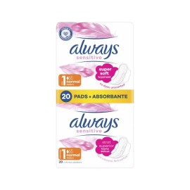 Always Sensitive Ultra Soft Normal Plus Economy, 20τμχ