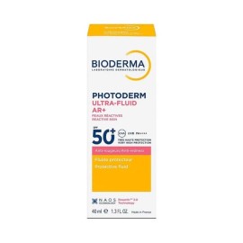Bioderma Photoderm Ultra-Fluid AR+ SPF50+ Αντηλιακό Προσώπου κατά της Ερυθρότητας ,40ml
