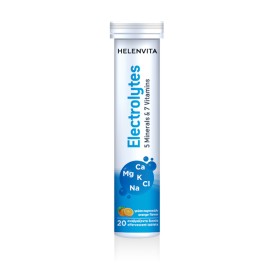 Helenvita Electrolytes με Γεύση Guarana 20 αναβράζοντα δισκία