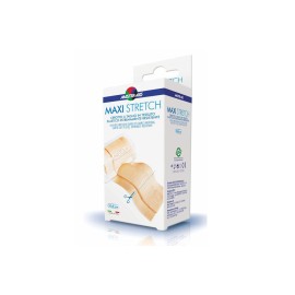 MASTER AID - Maxi Stretch Αυτοκόλλητο Ρολό Συνεχούς Γάζας 50x8cm | 1τμχ