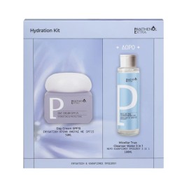 Panthenol Extra Promo Hydration Kit Κρέμα Ημέρας SPF15, 50ml & Micellar True Νερό Καθαρισμού Προσώπου 3σε1, 100ml
