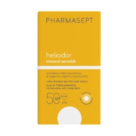 Pharmasept Heliodor Mineral Sunstick Αντιηλιακό Προσώπου & Σώματος SPF50 25g