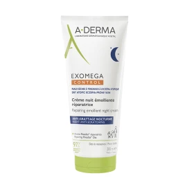 A-Derma Exomega Control Creme Nuit Emolliente Reparatrice 200ml