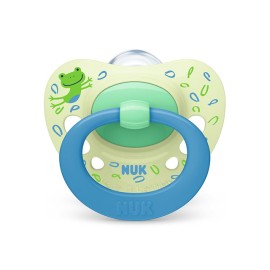 NUK - Signature Πιπίλα Γαλάζιο 6-18m (10.736.694) | 1τμχ