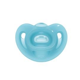 NUK - Sensitive Πιπίλες Σιλικόνης Μπλέ 6-18m (10.736.121) | 1τμχ