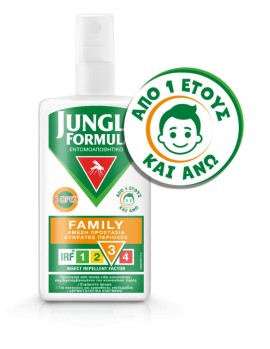 Jungle Formula Family Εντομοαπωθητικό Σπρέι, 100ml