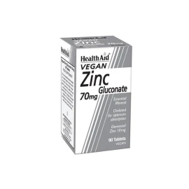 HEALTH AID - Zinc Gluconate 70mg | 90 tabs