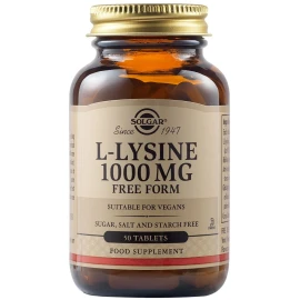 SOLGAR - L-Lysine 1000 mg | 50 Tabs