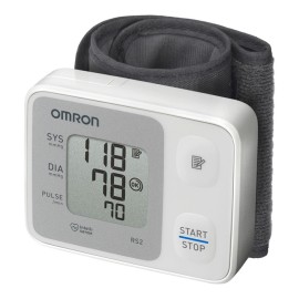 Omron RS2 Automatic Wrist Blood Pressure Monitor Υπεραυτόματο Πιεσόμετρο Καρπού, 1 τεμάχιο