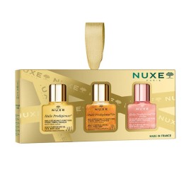 Nuxe Promo Xmas Set με Huile Prodigieuse Ξηρό Έλαιο για Θρέψη 10ml, Huile Prodigieuse Or Ξηρό Έλαιο για Θρέψη με Άρωμα 10ml & Huile Prodigieuse Or Florale Ξηρό Έλαιο για Λάμψη με Άρωμα 10ml