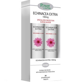 Power Of Nature Echinacea Extra stevia 1+1 Δώρο 2x20efftabs