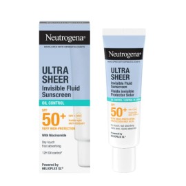 Neutrogena Ultra Sheer Invisible Fluid Sunscreen Oil Control SPF 50+, 50ml