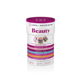 UPSA Nourished Beauty Ειδικό Συμπλήρωμα Διατροφής για την Υγεία της Επιδερμίδας, Μαλλιών & Νυχιών 30 ζελεδάκια