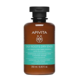 APIVITA - Oil Roots & Dry Ends Σαμπουάν με Τσουκνίδα & Πρόπολη | 250ml