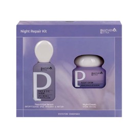 Panthenol Extra Promo Night Repair Kit Face & Eye Serum Αντιρυτιδικός Ορός Προσώπου & Ματιών 30ml & Night Cream Ενυδατική Νύχτας Προσώπου & Ματιών 50ml