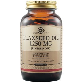 SOLGAR - Flaxseed Oil 1250 mg | 100 Softgels