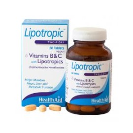HEALTH AID - Lipotropic B & C | 60 tabs