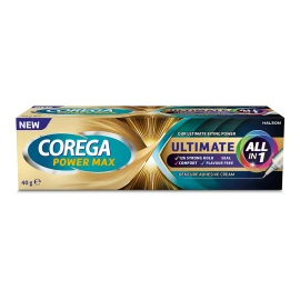Corega Ultimate All-In-One Στερεωτική Κρέμα Τεχνητής Οδοντοστοιχίας 40gr