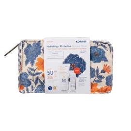 Korres Hydrating and Protective Suncare Ritual Yoghurt Tinted Sunscreen Face Cream SPF 50 50ml & Greek Yoghurt Probiotic Gel-Cream 20ml