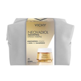 Vichy Promo Neovadiol Magistral Κρέμα Ημέρας 50ml & Δώρο Neovadiol Magistral Night Cream Κρέμα Νύχτας 15ml & Νεσεσέρ