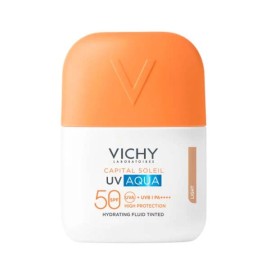 Vichy Capital Soleil Uv Aqua, Ενυδατικό Αντηλιακό με Ανάλαφρη Υφή & Χρώμα SPF50, 50ml