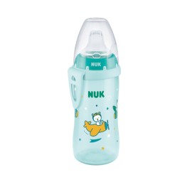 NUK - First Choice Active Cup Παγουράκι Πράσινο με ρύγχος σιλικόνης 12m+ (10.527.315)| 300 ml