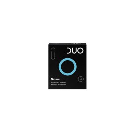 DUO - Natural  Premium Condoms | 3τμχ