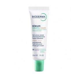 Bioderma Sebium Kerato+ Cover Κρέμα Προσώπου με Χρώμα κατά των Ατελειών 30ml