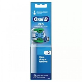 Oral B Pro Precision Clean Ανταλλακτικά Ηλεκτρικής Οδοντόβουρτσας 2τμχ