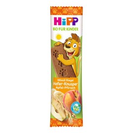 HIPP - Παιδική μπάρα βρώμη μήλο ροδάκινο | 1τμχ