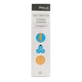 INOPLUS - Electrolytes με Ginseng και Guarana | 20 δισκία