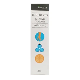 INOPLUS - Electrolytes με Ginseng και Guarana | 20 δισκία