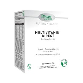 POWER HEALTH - Platinum Range Multivitamin Direct με Γεύση Ροδάκινο-Φρούτο του Πάθους | 20sticks