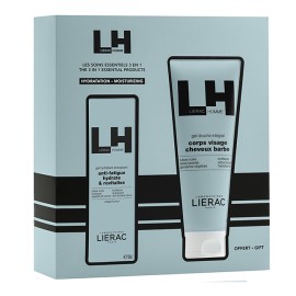 LIERAC -  Homme Promo Anti-Fatigue Hydrate & Revitalise Face Gel (50ml) & Δώρο Gel Douche Integral (200ml)