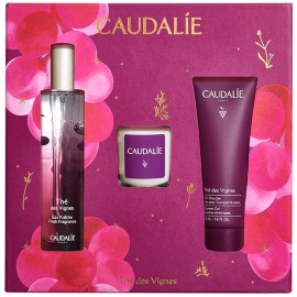 Caudalie Promo Thé des Vignes Fresh Γυναικείο Άρωμα 50ml, Δώρo Αφρόλουτρο 50ml & Δώρο Αρωματικό Κερί 35g