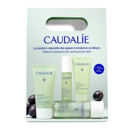 Caudalie Promo Vinopure with Purifying Gel Cleanser, 30ml & Toner, 50ml & Serum, 10ml & Moisturizing Mattifying Fluid, 15ml