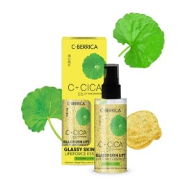 Natura Siberica C+Cica C-Berrica Glassy Skin Lift Lifeforce Essence για Ανόρθωση & Λάμψη, 50ml