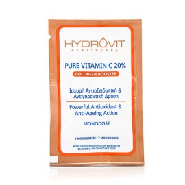 Target Pharma - Hydrovit Pure Vitamin C 20% Collagen Booster Monodose Φακελίσκος 7 μονοδόσεων