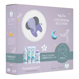 PHARMASEPT Baby Care Extra Sensitive Bath (250ml) & Micellar Water (300ml) & Extra Calm Cream (150ml) & Soothing Cream (150ml) & Δώρο Μπουρνούζι