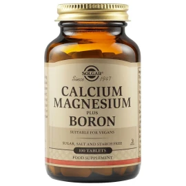 SOLGAR - Calcium Magnesium Plus Boron | 100 tabs