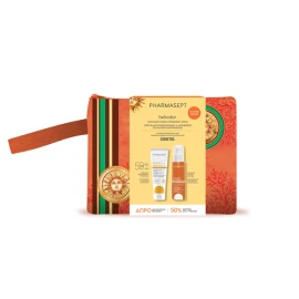 Pharmasept - Promo Heliodor Pack Face Sun Cream SPF 50 & ΔΩΡΟ Bronzing Dry Oil 100ml