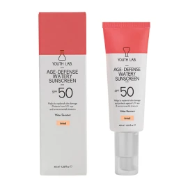 Youth Lab - Age-Defense Watery Sunscreen SPF50 - Tinted 40ml