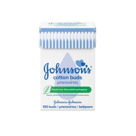 JOHNSON & JOHNSON - Cotton Buds Μπατονέτες | 100τμχ