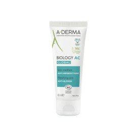 A-DERMA - Biology AC Global Mattifying Care Anti-Blemish Organic | 40ml